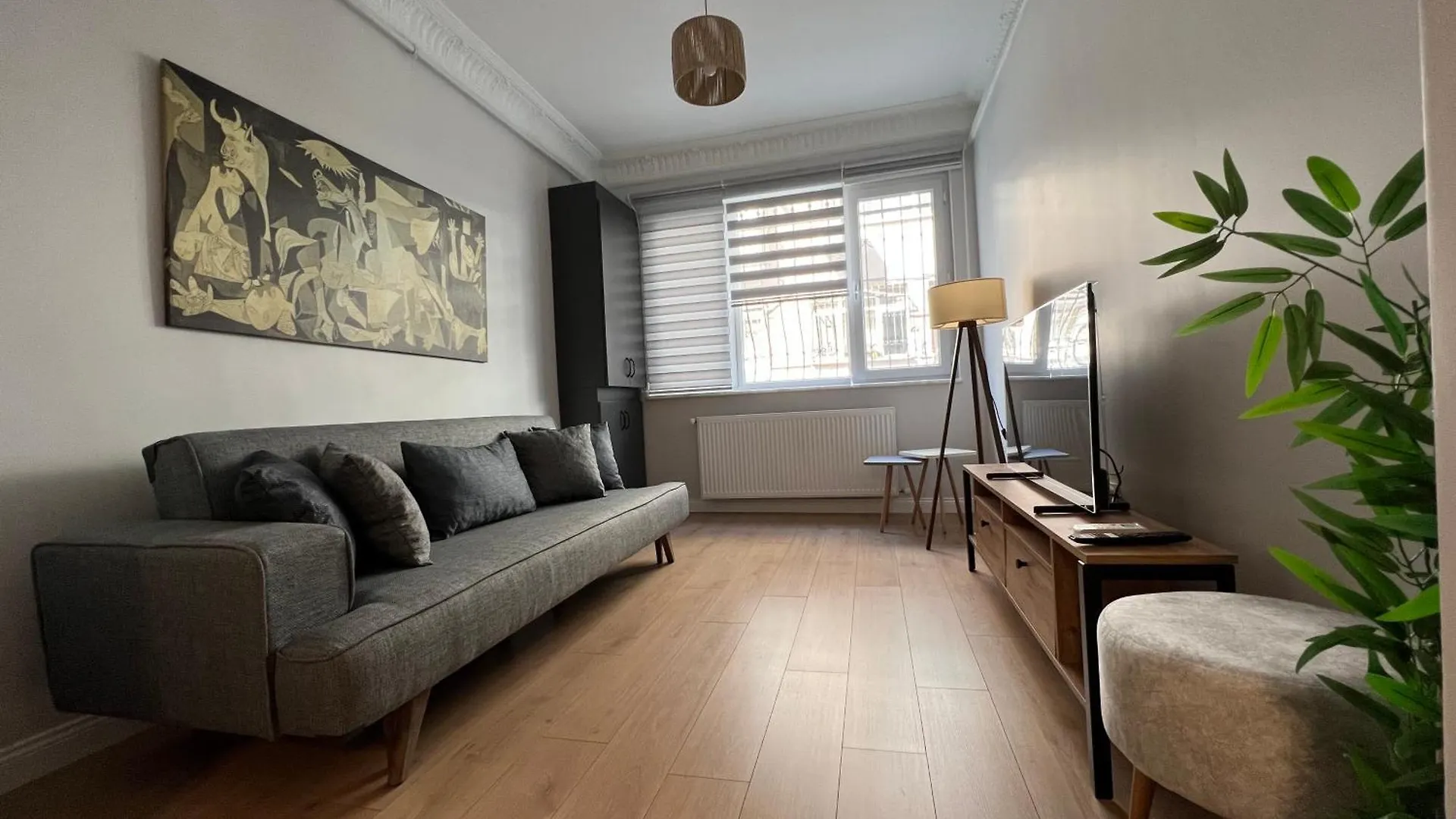 Comfy 1-Bedroom With A Terrace Rental In Kadikoey Istanbulská provincie